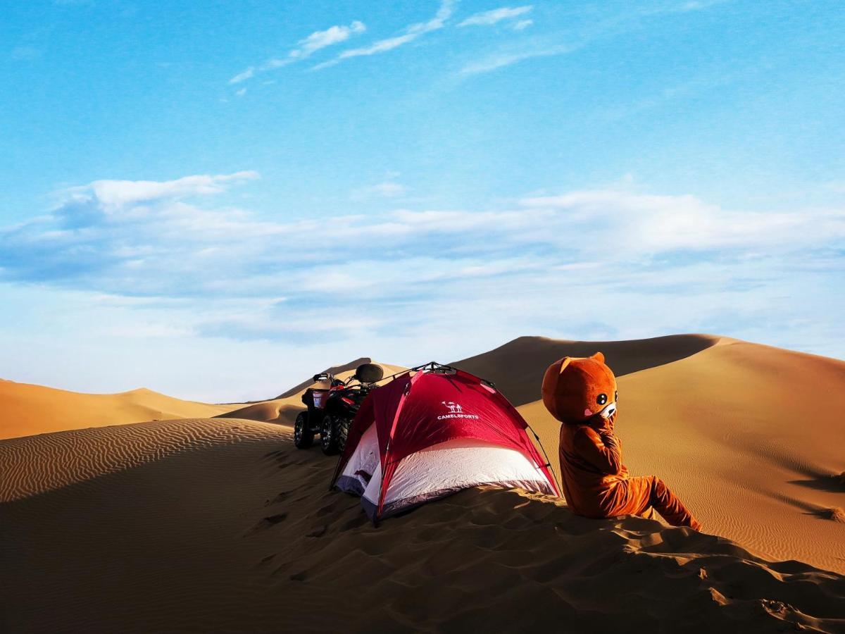 Dunhuang Vivian Desert Camping Exterior photo